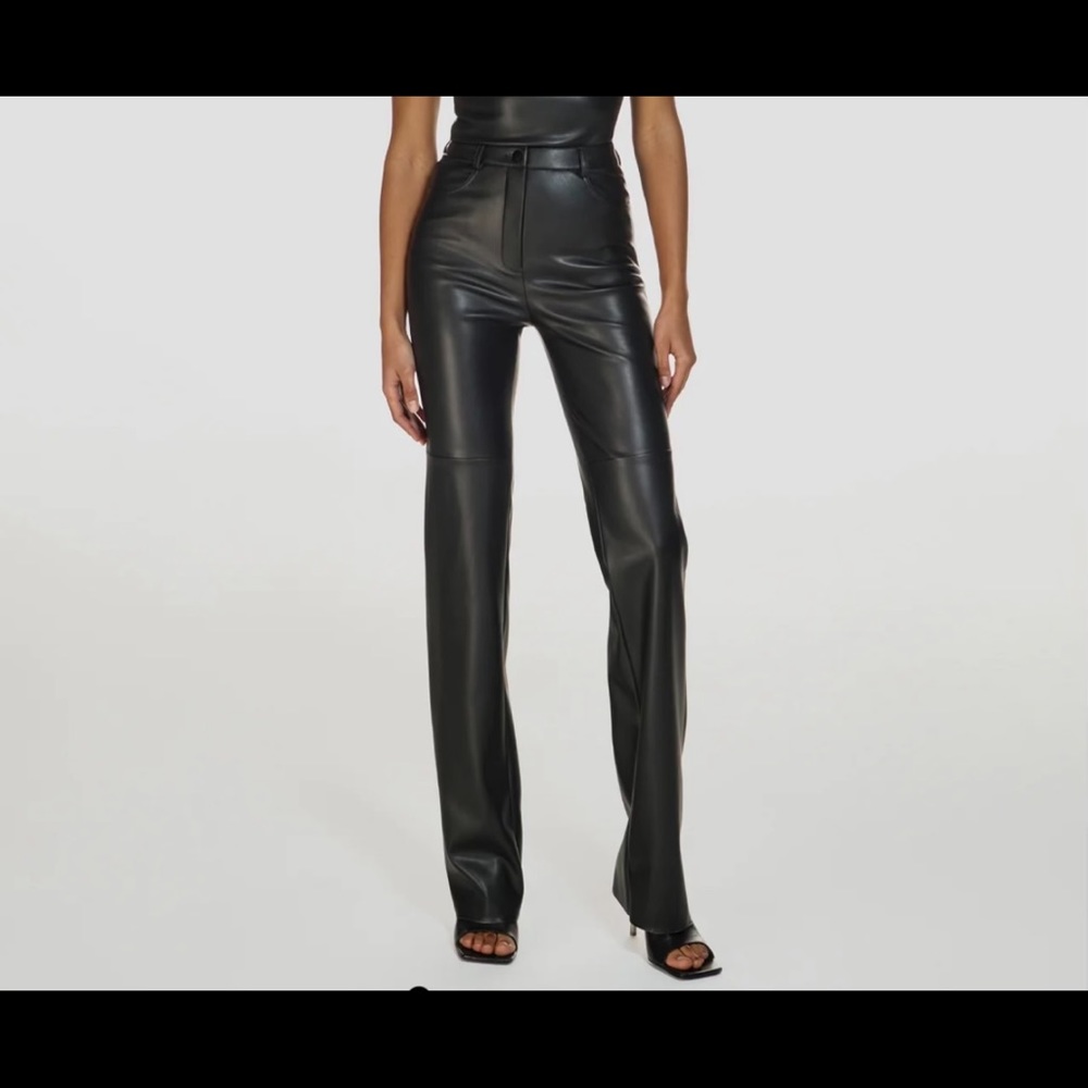 CULTNAKED KILLA TROUSERS VEGAN LEATHER